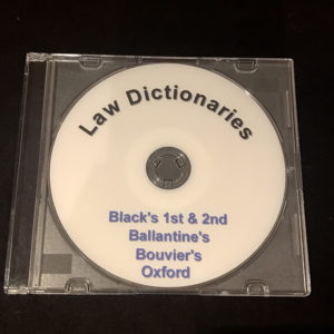 Law Dictionaries